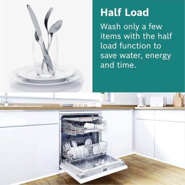 Bosch Dishwasher, White Freestanding - Series 2 SMS2ITW08G - Naamaste London Homewares - 3