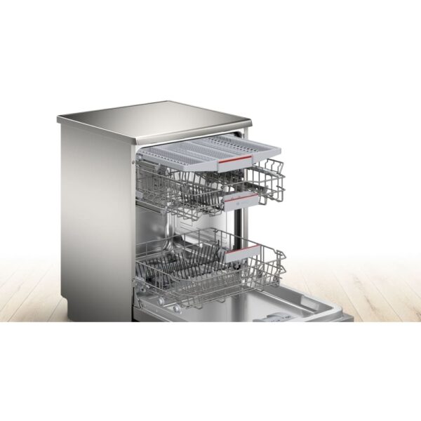 Bosch Dishwasher, Silver Freestanding - Series 4 SMS4HMI00G - Naamaste London Homewares - 7