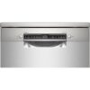 Bosch Dishwasher, Silver Freestanding - Series 6 SMS6ZCI00G - Naamaste London Homewares - 3