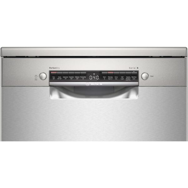 Bosch Dishwasher, Silver Freestanding - Series 6 SMS6ZCI00G - Naamaste London Homewares - 3