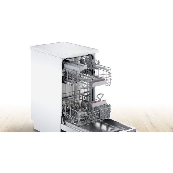 45cm Wi-Fi Connected Bosch Slimline Dishwasher - Series 4 SPS4HKW45G - Naamaste London Homewares - 5