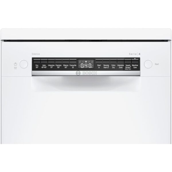 45cm Wi-Fi Connected Bosch Slimline Dishwasher - Series 4 SPS4HKW45G - Naamaste London Homewares - 4