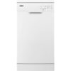 White Freestanding Slimline Dishwasher - Zanussi ZSFN121W3 - Naamaste London Homewares - 1