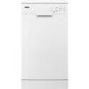 45cm White Slimline Dishwasher - Zanussi ZSFN132W1 - Naamaste London Homewares - 1