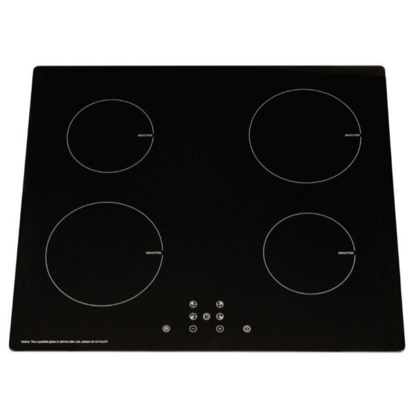 60cm 4 Zone Electric Induction Hob - SIA INDH615BL - Naamaste London Homewares - 1