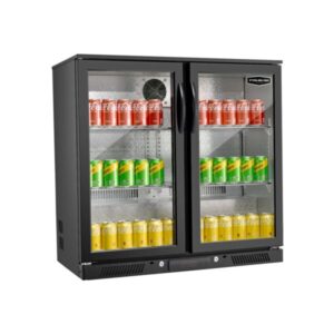 Wine Bottle Cooler, Double Door / 180 Bottles - Sterling Pro Green SP2HC-BH - Naamaste London - 1