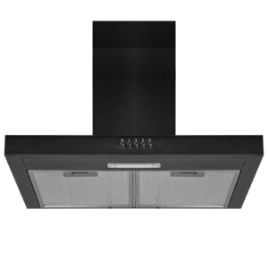 60cm Black Cooker Hood / LED Lighting - SIA TBC60BL - Naamaste London Homewares - 1