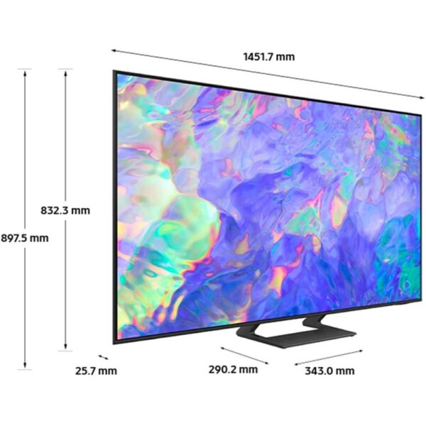 Samsung TV, 65 Inch Crystal UHD 4K HDR - CU8500 UE65CU8500KXXU - Naamaste London Homewares - 12