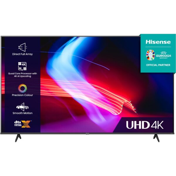 Hisense TV, 55 Inch LED 4K Ultra HD Smart - 6 Series 55A6KTUK - Naamaste London Homewares - 1