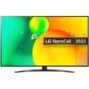 LG Smart TV, 75 Inch 4K Ultra HD NanoCell - 75NANO766QA.AEK - Naamaste London Homewares - 1