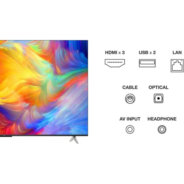 TCL Television, 65 Inch 4K UHD HDR Smart Android - P638K 65P638K - Naamaste London Homewares - 8