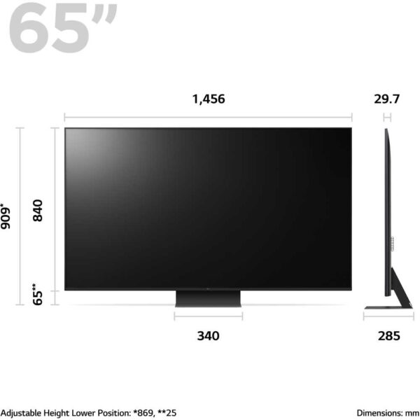 65 Inch LG Smart TV, LED 4K - 65UR91006LA - Naamaste London Homewares - 6