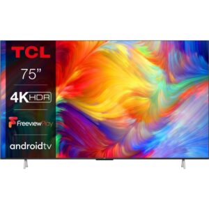 TCL Television, 75 Inch 4K UHD HDR Smart Android - P638K 75P638K - Naamaste London Homewares - 1