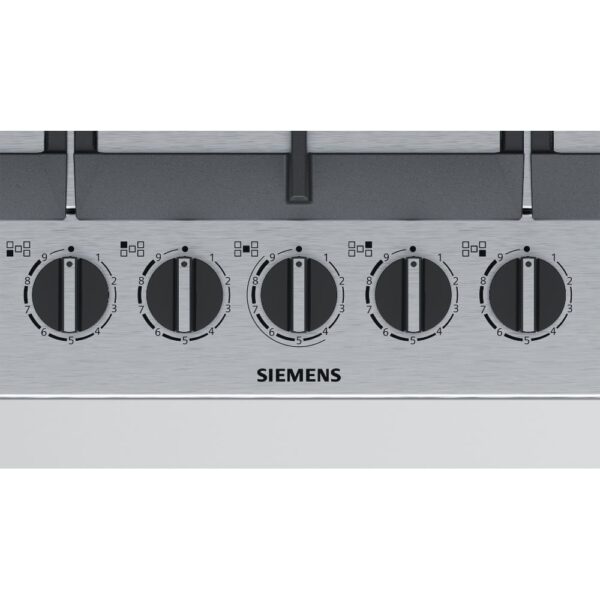 75cm 5 Burner Gas Hob Stainless Steel - Siemens EC7A5RB90 iQ500 - Naamaste London Homewares - 4