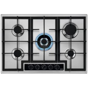 75cm AEG Gas Hob 5 Burner Slim Line - HGB75420YM - Naamaste London Homewares - 1