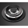 Black on Glass AEG Gas Hob 5 Burner - HKB95450NB - Naamaste London Homewares - 6