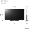 LG Smart TV, 55 Inch B3 4K Smart - OLED55B36LA - Naamaste London Homewares - 3