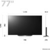 LG Smart TV, 77 Inch B3 4K Smart - OLED77B36LA - Naamaste London Homewares - 7