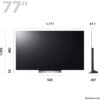 LG Smart TV, 77 Inch OLED evo C3 - OLED75C36LC - Naamaste London Homewares - 7