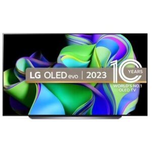 LG Smart TV, 83 Inch OLED evo C3 4K - OLED83C34LA - Naamaste London Homewares - 1