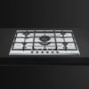 Cucina Smeg Gas Hob 5 Burner Stainless Steel - P272XGH - Naamaste London Homewares - 2