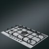 Cucina Smeg Gas Hob 5 Burner Stainless Steel - P272XGH - Naamaste London Homewares - 3