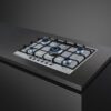 Cucina Smeg Gas Hob 5 Burner Stainless Steel - P272XGH - Naamaste London Homewares - 4