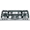 Silver 6 Burner Gas Hob - Hotpoint PHC 961 TS/IX/H - Naamaste London Homewares - 1