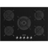 Classic Smeg Gas Hob 5 Burner Black on Glass - PV375N - Naamaste London Homewares - 1