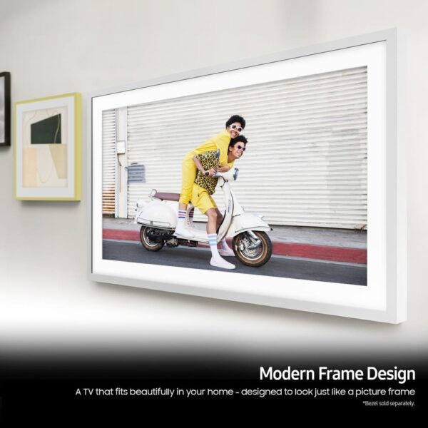Samsung TV, 65 Inch The Frame Art Mode QLED - QE65LS03BGUXXU - Naamaste London Homewares - 2