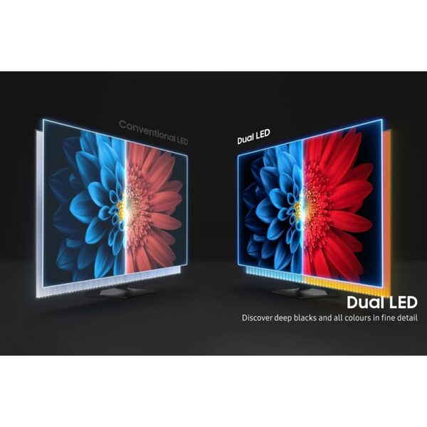 Samsung TV, 55 Inch QLED 4K HDR Smart - Q60C QE55Q60CAUXXU - Naamaste London Homewares - 8