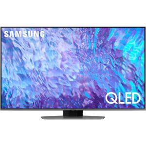 Samsung TV, 55 Inch QLED 4K HDR Smart - Q80C QE55Q80CATXXU - Naamaste London Homewares - 1