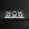 Stainless Steel Smeg Gas Hob 5 Burner Victoria - SR975XGH - Naamaste London Homewares - 2