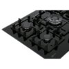 Neff 5 Burner Gas Hob Black Tempered Glass - T27CS59S0 N70 - Naamaste London Homewares - 4