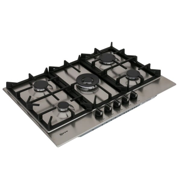 75cm Neff 5 Burner Gas Hob Stainless steel - T27DS59N0 - Naamaste London Homewares - 4