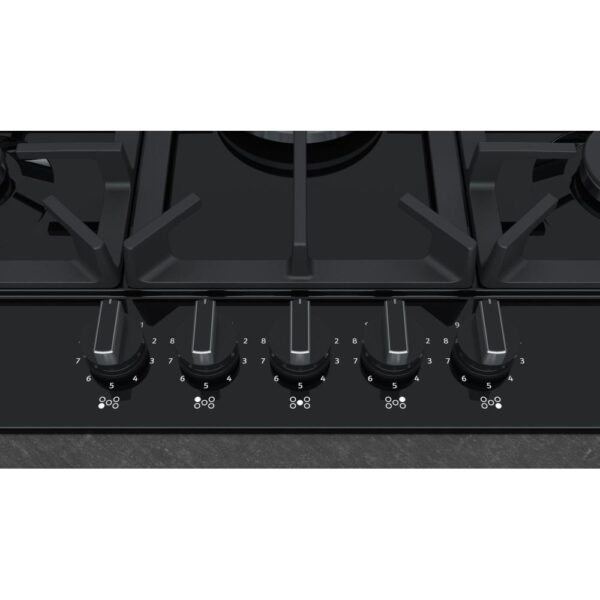 75cm Neff 5 Burner Gas Hob Black - T27DS59S0 N70 - Naamaste London Homewares - 2