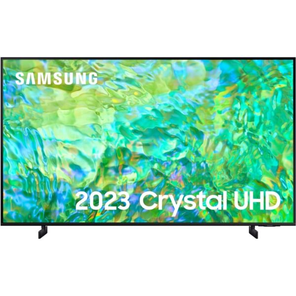 Samsung TV, 65 Inch LED Crystal 4K HDR - CU8000 UE65CU8000KXXU - Naamaste London Homewares - 1