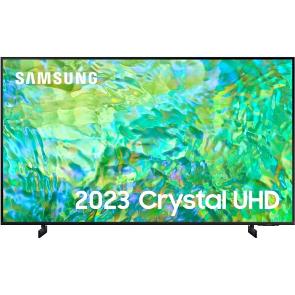 Samsung TV, 85 Inch LED Crystal 4K HDR - CU8000 UE85CU8000KXXU - Naamaste London Homewares - 1