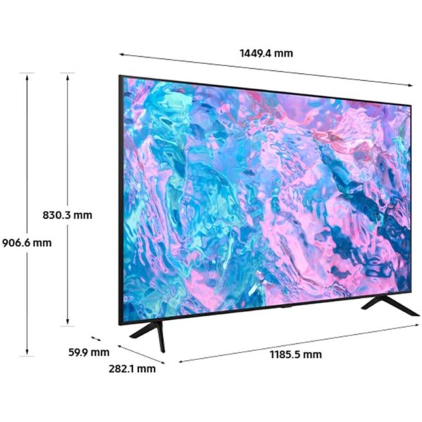 Samsung Smart TV, 65 inch 4K LED UHD - CU7100 UE65CU7100KXXU - Naamaste London Homewares - 2