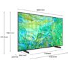 Samsung TV, 85 inch 4k Crystal Smart LED - CU8070 UE85CU8070UXXU - Naamaste London Homewares - 12