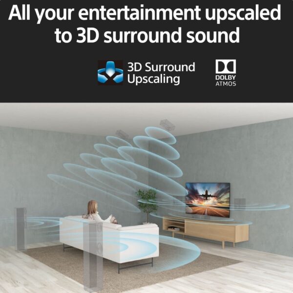 Sony TV, 50 Inch LED 4K Ultra HD HDR - X90S XR50X90SU - Naamaste London Homewares - 5