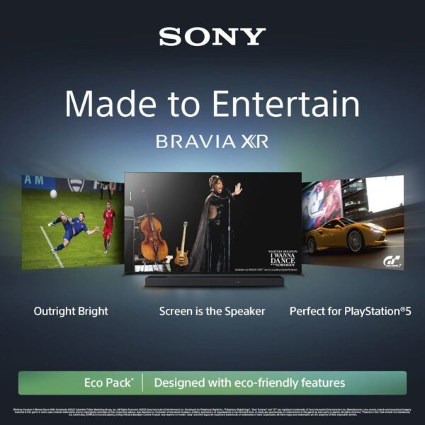 Sony TV, 65 Inch QD-OLED 4K Ultra HD - A95L Series XR65A95LU - Naamaste London Homewares - 2