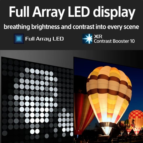 Sony TV, 75 Inch Smart LED 4K Ultra HD - X90L Series XR75X90LU - Naamaste London Homewares - 10