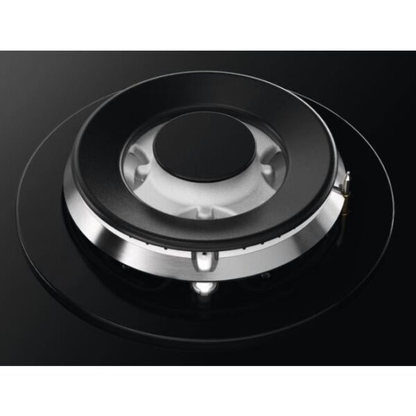 Zanussi Gas Hob 5 Burner Black Frameless - ZGGN755K - Naamaste London Homewares - 3