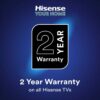 Hisense TV, 55 Inch LED 4K Ultra HD Smart - 6 Series 55A6KTUK - Naamaste London Homewares - 6