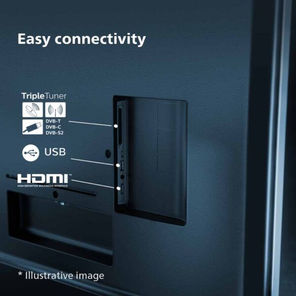 Philips TV, 65 inch Smart LED Ultra HD - 65PUS7608/12 - Naamaste London Homewares - 6