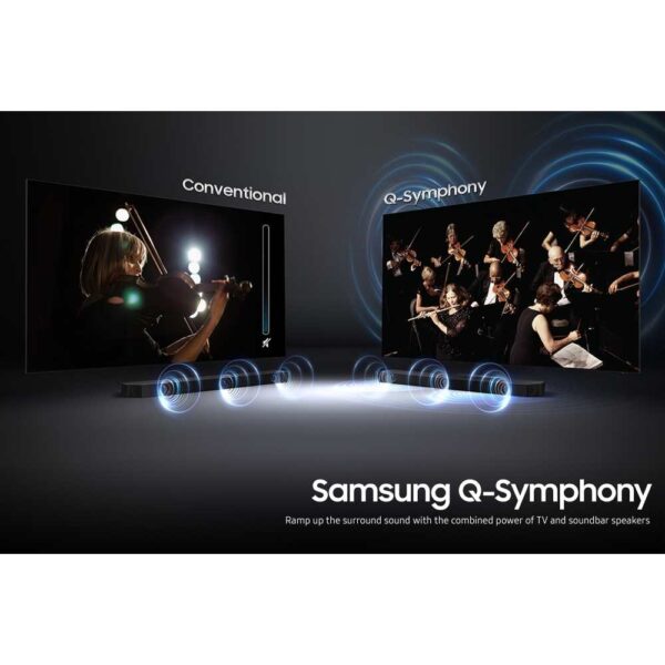 Samsung Smart TV, 65 Inch 4K Ultra HD - AU7020 UE65AU7020KXXU - Naamaste London Homewares - 3