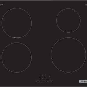 60cm 4 Zone Bosch Induction Hob, Frameless - PUE611BB5B Series 4 - Naamaste London Homewares - 1