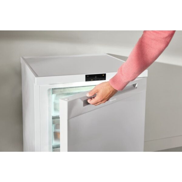 107L Static Under Counter Freezer, White - Miele F 4001 D - Naamaste London Homewares - 2