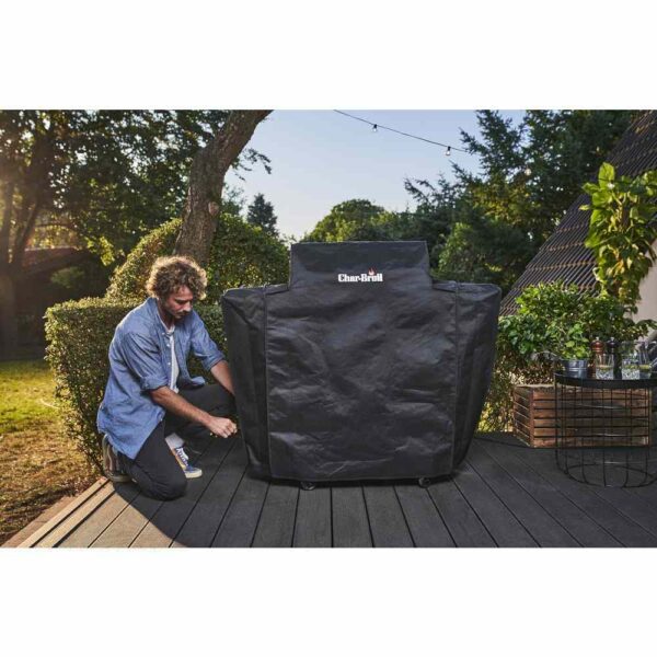 Evolve Gas BBQ Grills Cover Pack, Black - Char-Broil - Naamaste London Homewares - 3